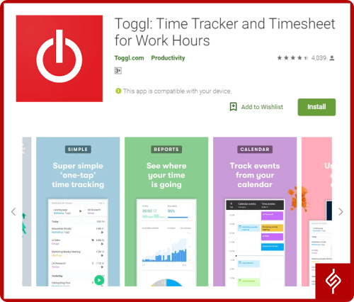 Toggl-Productivity-Apps